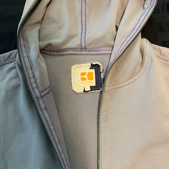 Boss Orange Zip Up Hoodie - Picture 2 of 3